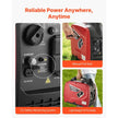 2900W Peak Portable Inverter Generator, 1800W Running Power, Quiet Gas-Powered Generator with CO Sensor