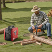 2900W Peak Portable Inverter Generator, 1800W Running Power, Quiet Gas-Powered Generator with CO Sensor