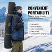 VEVOR Portable Ice Shelter, 1-2 Person Pop-Up Ice Fishing Tent, 24 Square Feet Fishable Area, Ice Shanty for Winter Fishing, Waterproof Oxford Ice Cube with Anchors/Ropes/Carrying Bag, 60