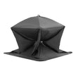 VEVOR Portable Ice Shelter, 1-2 Person Pop-Up Ice Fishing Tent, 24 Square Feet Fishable Area, Ice Shanty for Winter Fishing, Waterproof Oxford Ice Cube with Anchors/Ropes/Carrying Bag, 60