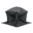 VEVOR Portable Ice Shelter, 3-4 Person Pop-Up Ice Fishing Tent, 43 Square Feet Fishable Area, Ice Shanty for Winter Fishing, Waterproof Oxford Ice Cube with Anchors/Ropes/Carrying Bag, 90