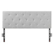 VEVOR Headboard for Full Size Bed with Adjustable Height Sponge & Fabric Grey