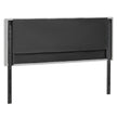 VEVOR Headboard for Full Size Bed with Adjustable Height Sponge & Fabric Grey