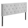 VEVOR Headboard for Full Size Bed with Adjustable Height Sponge & Fabric Grey