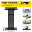 VEVOR Acrylic Pulpit, 47