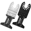 VEVOR 30PCS Multi Tool Blades Kits, Universal Quick Release Oscillating Saw Blades, 8 Types Wood Metal Plastic Oscillating Tool Blades, Fit Dewalt Bosch Milwaukee Hitachi Chicago Craftsman