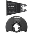 VEVOR 30PCS Multi Tool Blades Kits, Universal Quick Release Oscillating Saw Blades, 8 Types Wood Metal Plastic Oscillating Tool Blades, Fit Dewalt Bosch Milwaukee Hitachi Chicago Craftsman