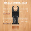 VEVOR 3PCS Carbide Oscillating Tool Blades, Universal Quick Release Oscillating Saw Blades, Multitool Tool Blades for Hard Material, Metal, Nails, Bolts, Fit Dewalt Milwaukee Hitachi Chicago