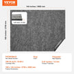 VEVOR Rug Pad Gripper 9' x 12' Protective Carpet Pad 0.47