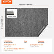 VEVOR Rug Pad Gripper 4' x 6' Protective Carpet Pad 0.47