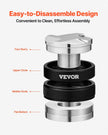 VEVOR 51mm Coffee Distributor 2-in-1 Adjustable Espresso Distributor for Home