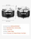 VEVOR 51mm Coffee Distributor 2-in-1 Adjustable Espresso Distributor for Home