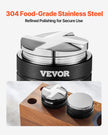 VEVOR 53mm Coffee Distributor 2-in-1 Adjustable Espresso Distributor for Home