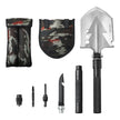VEVOR Survival Shovel 8 in 1 Camping Shovel Folding Multitool Portable Compact