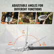 VEVOR Survival Shovel 11 in 1 Camping Shovel Folding Multitool Portable Compact