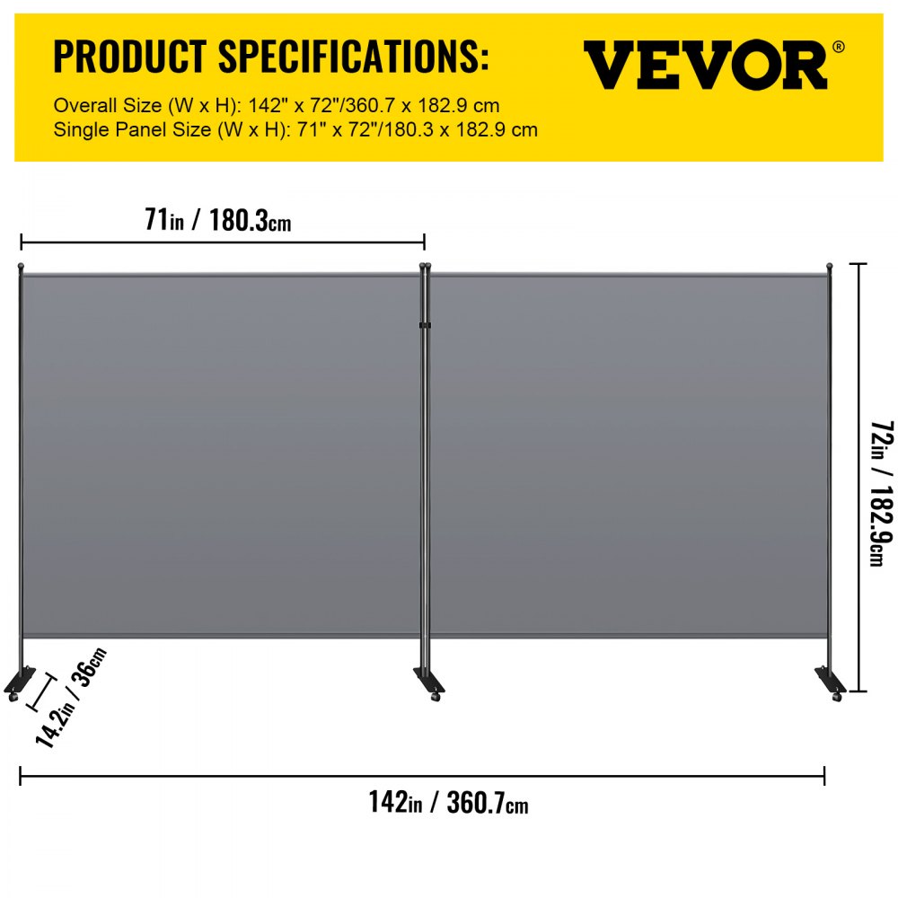 VEVOR Office Partition 142
