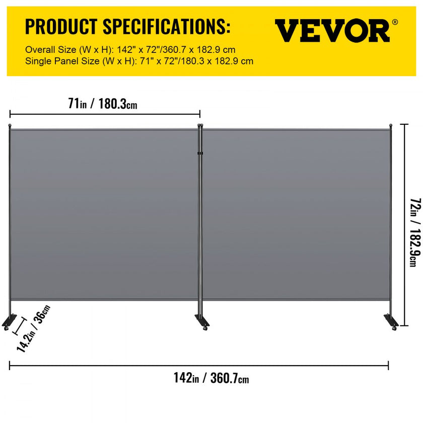 VEVOR Office Partition 142