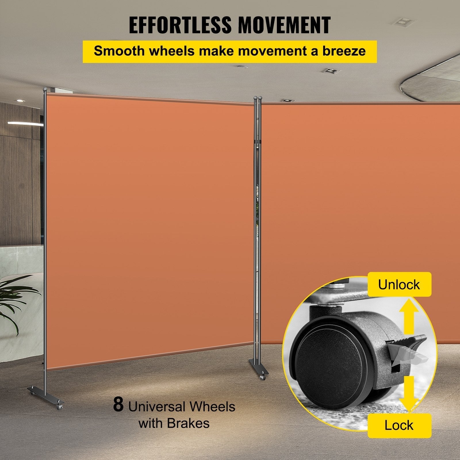 VEVOR Office Partition Room Divider Wall 216