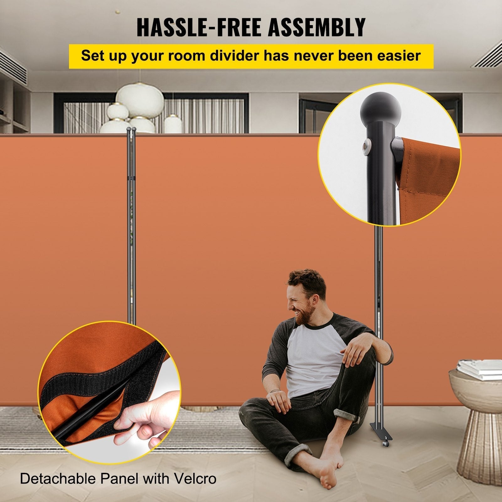VEVOR Office Partition Room Divider Wall 216