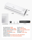 VEVOR Laminator Machine Cold & Hot Laminator for Max A3 Size 3-5 mil Thickness