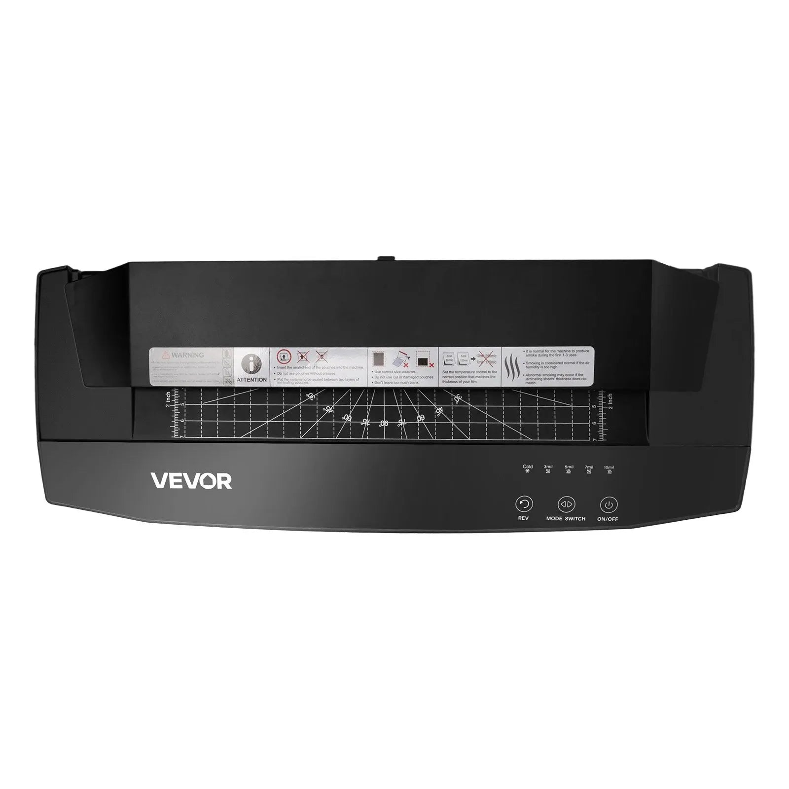 VEVOR Laminator Machine Cold & Hot Laminator for Max A3 Size 3-10 mil Thickness