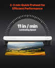 VEVOR Laminator Machine Thermal Laminator for Max A3 Size 3-5 mil Thickness