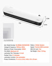 VEVOR Laminator Machine Thermal Laminator for Max A3 Size 3-5 mil Thickness