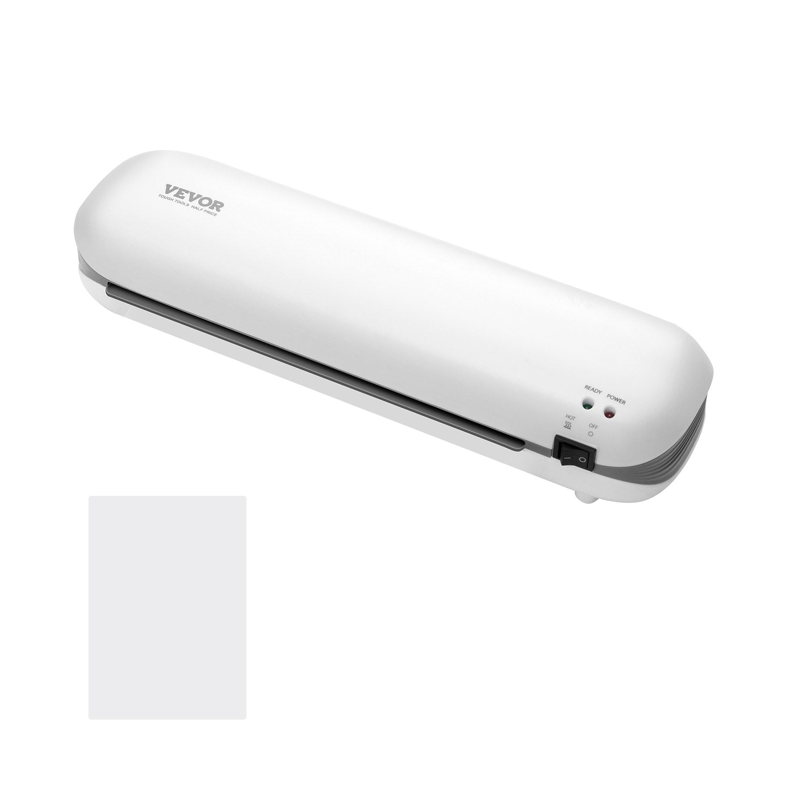 VEVOR Laminator Machine Thermal Laminator for Max A4 Size 3-5mil Thickness White