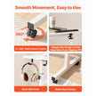 Adjustable Mobile Standing Desk, 32