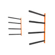 VEVOR Wall Kayak Storage Rack, 4-Capacity Wall Mounted Kayak Holders for Kayak Canoe Paddle Board, Kayak Storage Hooks with Adjustable Padded Arms, 400 LBS Load Kayak Hanger for Indoor Outdoor Garage