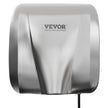 VEVOR Heavy Duty Commercial Hand Dryer, 1300W Automatic High Speed Stainless Steel Warm Wind Hand Blower, 120V Plug In/Hardwired Two Power Options, Compliant for Industry Business Restrooms