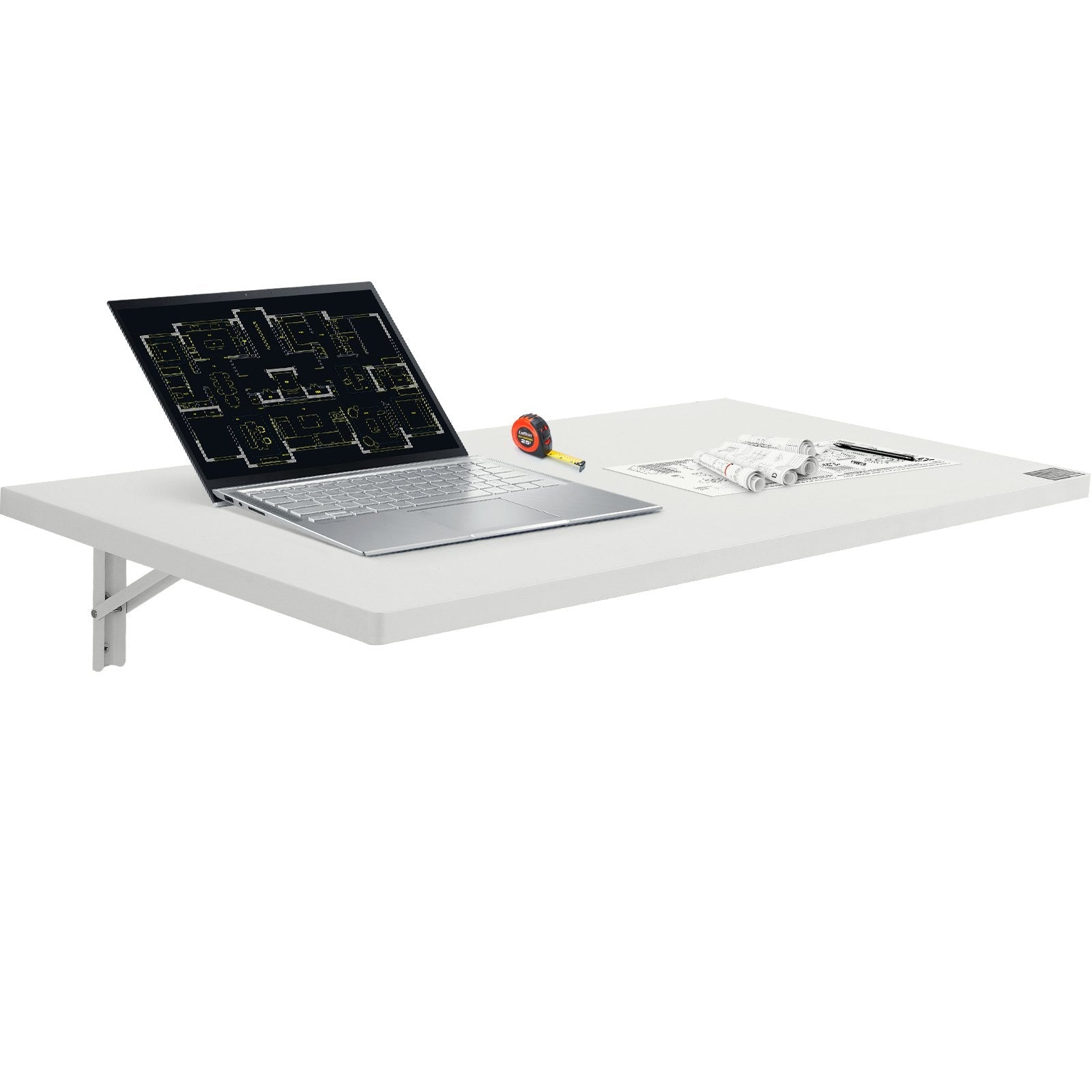 VEVOR Wall Mounted Folding Table, 39.37