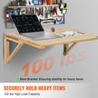 VEVOR Wall Mounted Folding Table, 31.5