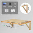 VEVOR Wall Mounted Folding Table, 31.5