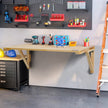 VEVOR Wall Mounted Folding Table, 31.5