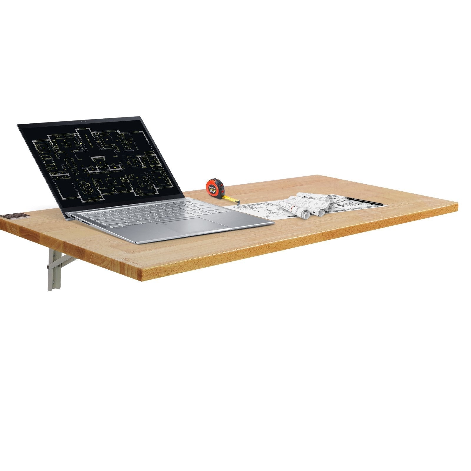 VEVOR Wall Mounted Folding Table, 47.24