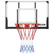 VEVOR Wall Mount Basketball Hoop, 44-inch PC Backboard Mounted Basketball Hoop Outdoor with Solid Steel, 0.08 inch Thickened Backboard, Thickened Woven Nylon Basketballs Net, Indoor & Outdoor Use