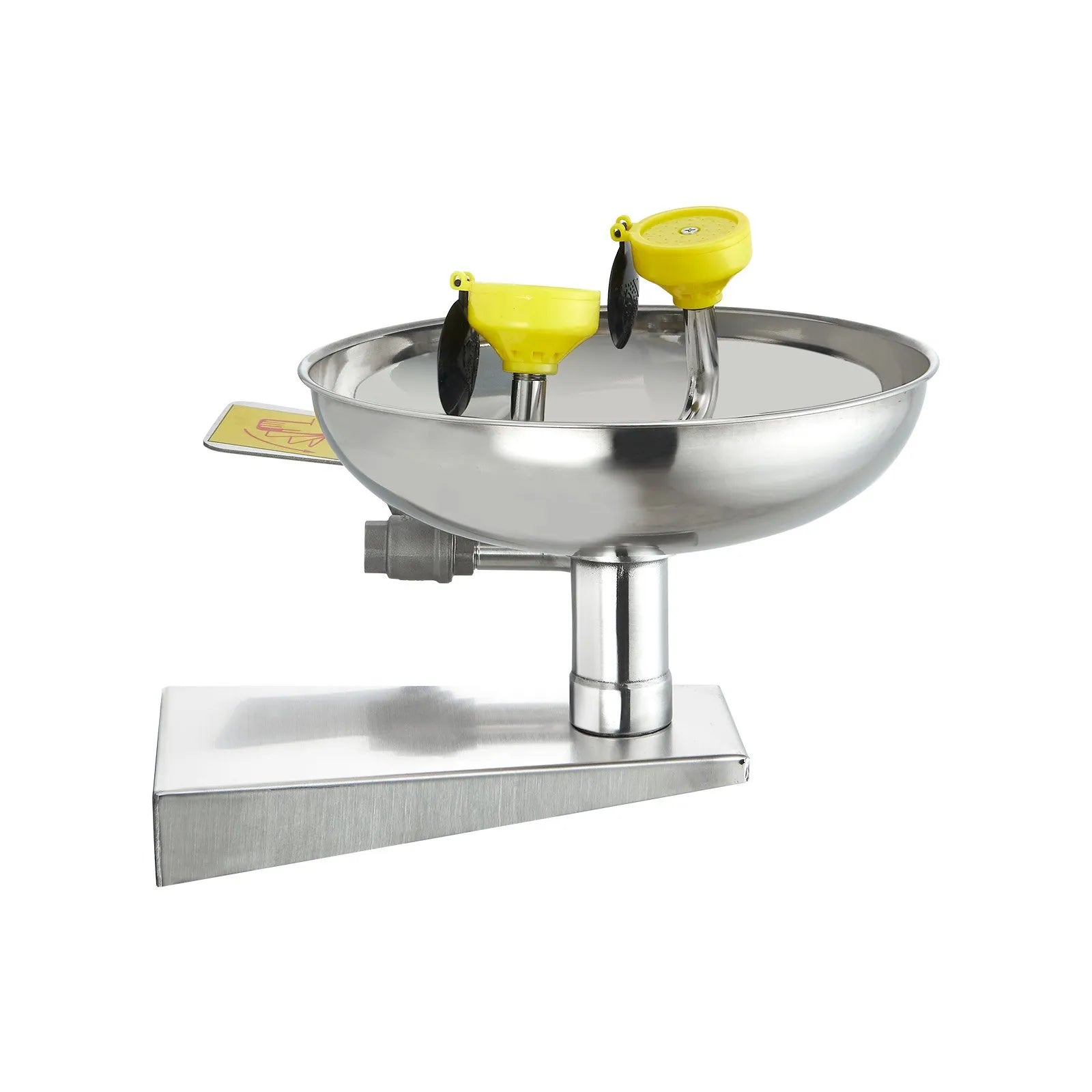 VEVOR Eyewash Emergency Face Eye Washing Station Stainless Steel Wall-Mounted