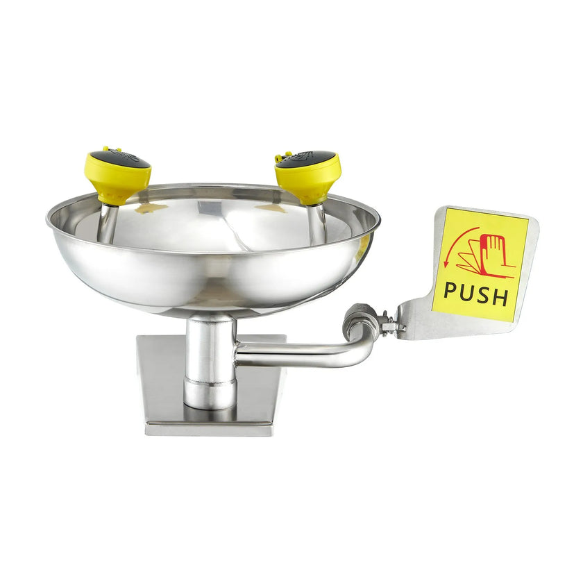 VEVOR Eyewash Emergency Face Eye Washing Station Stainless Steel Wall-Mounted