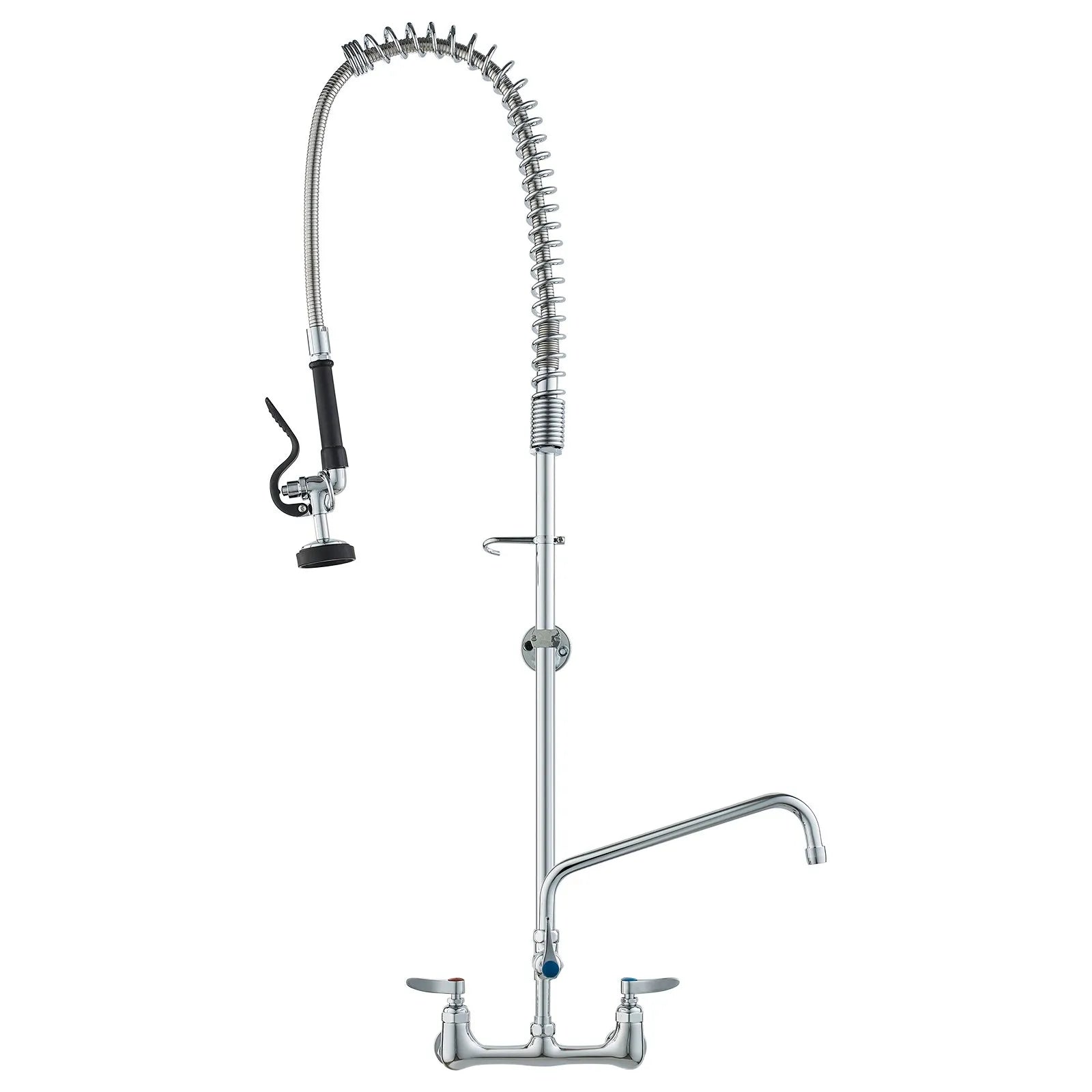 VEVOR Commercial Faucet with Pre-Rinse Sprayer, 47