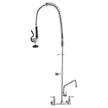 VEVOR Commercial Faucet with Pre-Rinse Sprayer, 47