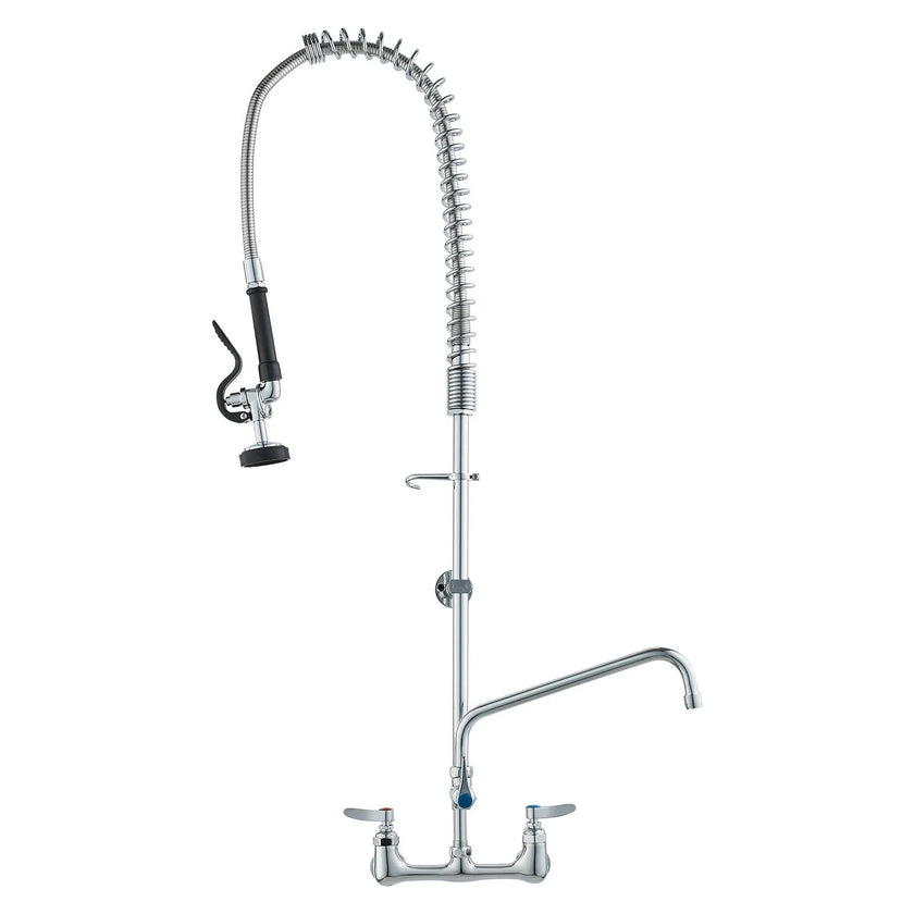 VEVOR Commercial Faucet with Pre-Rinse Sprayer, 44