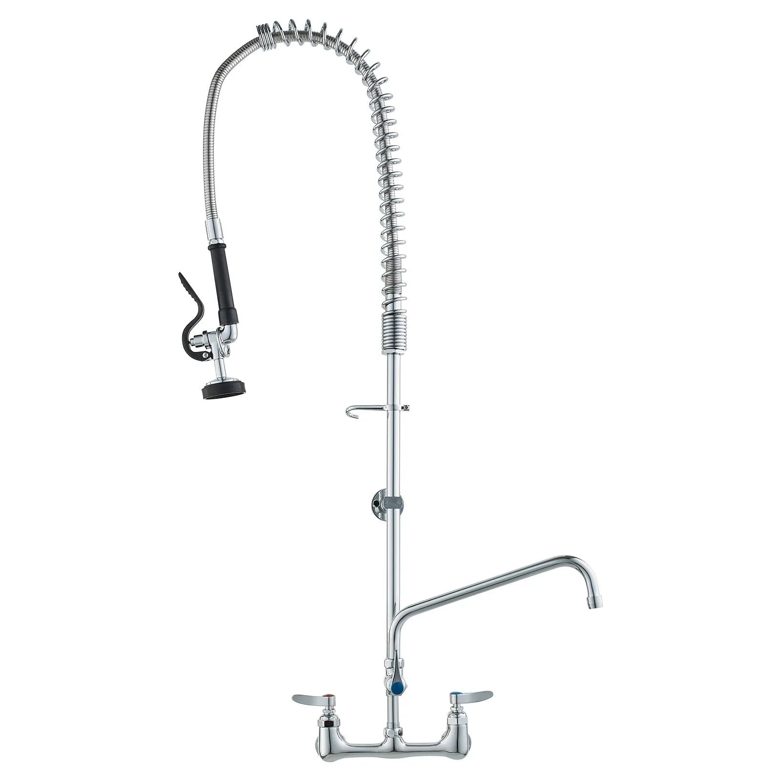 VEVOR Commercial Faucet with Pre-Rinse Sprayer, 44