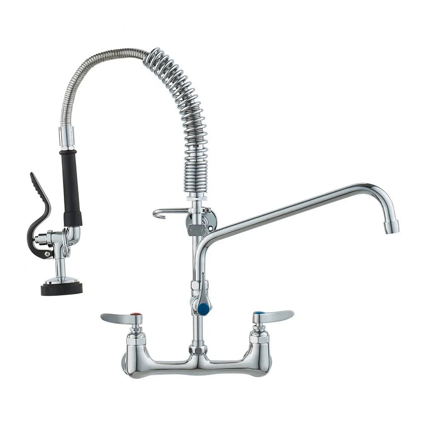 VEVOR Commercial Faucet with Pre-Rinse Sprayer, 21