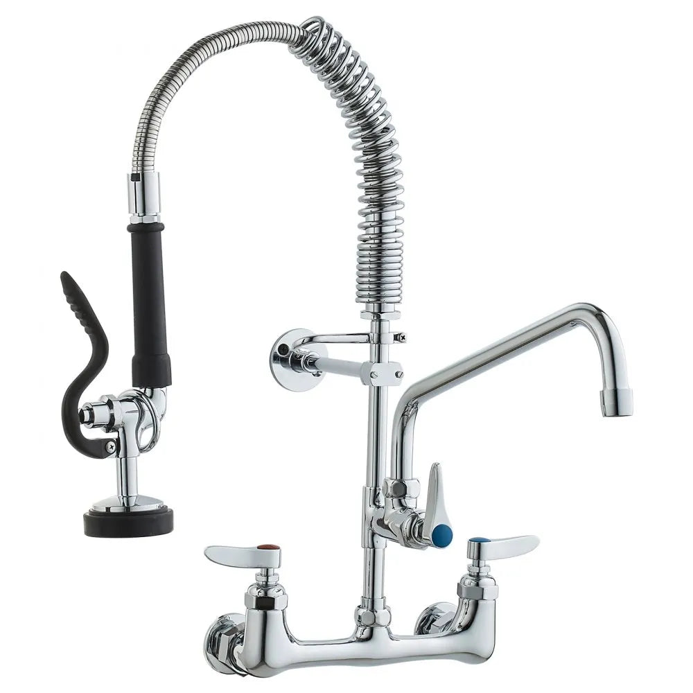 VEVOR Commercial Faucet with Pre-Rinse Sprayer, 21