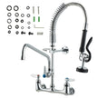 VEVOR Commercial Faucet with Pre-Rinse Sprayer, 21