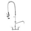 VEVOR Commercial Faucet with Pre-Rinse Sprayer, 36