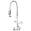 VEVOR Commercial Faucet with Pre-Rinse Sprayer, 36