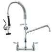 VEVOR Commercial Faucet with Pre-Rinse Sprayer, 25