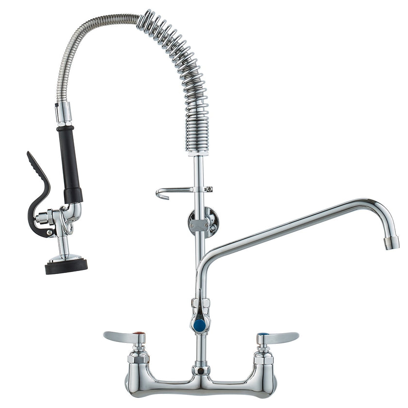 VEVOR Commercial Faucet with Pre-Rinse Sprayer, 25